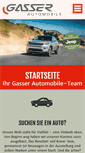 Mobile Screenshot of garagegasser.ch
